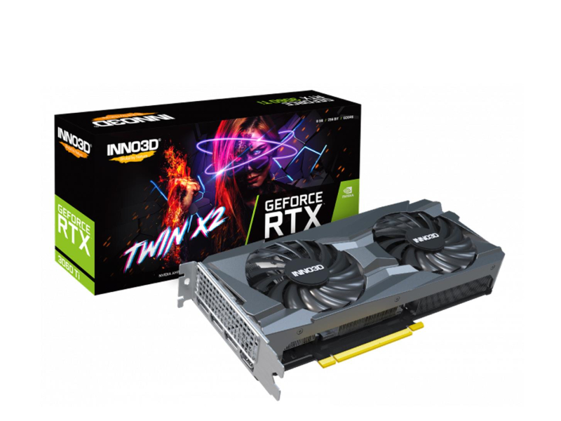 INNO3D GeForce RTX 3060 Ti Twin X2 LHR 8GB GDDR6